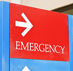 Hosiptal Emergency Sign